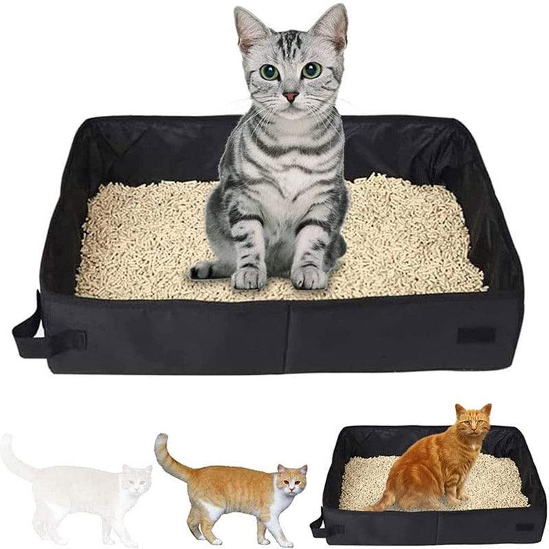 Foldable Portable Cat Litter Box: The Ultimate Travel Companion For